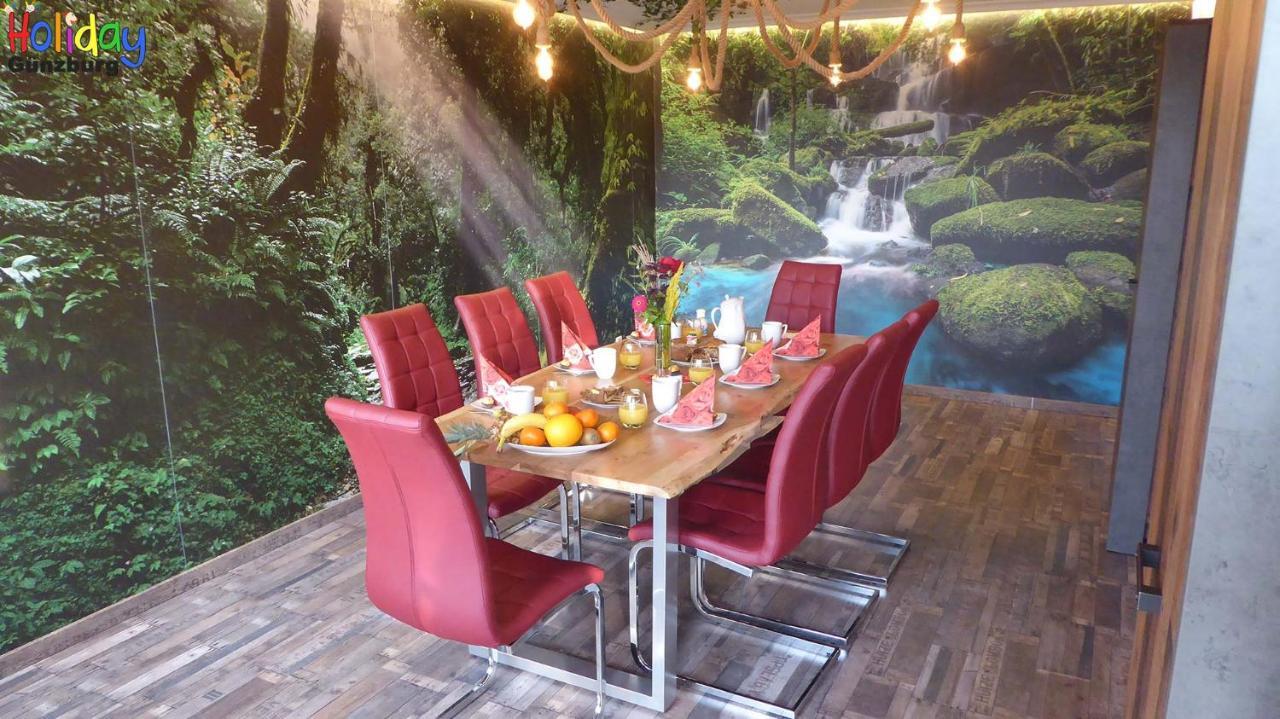 Ferienwohnung Jungle Adventure Гюнцбург Екстер'єр фото